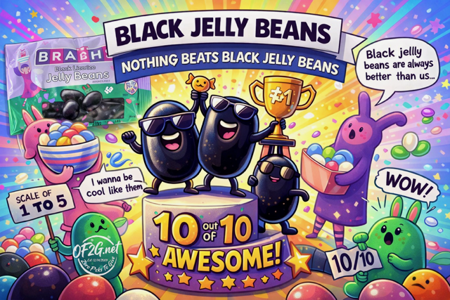 Black Jelly Beans!
