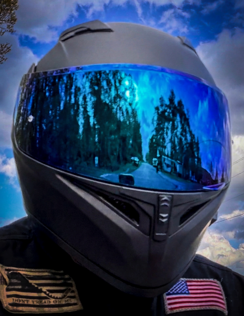 Full face kinda day…