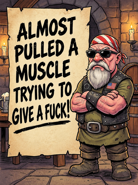 Zero Fucks